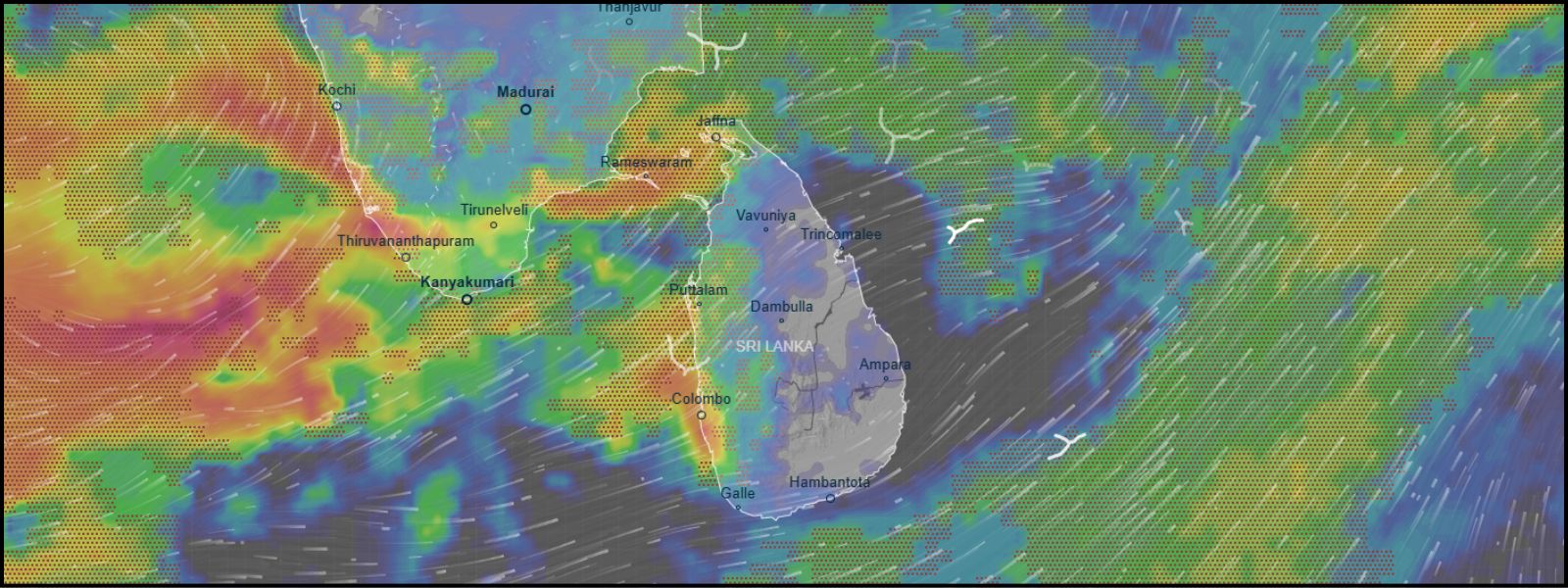 Torrential Rain Targets Western Province
